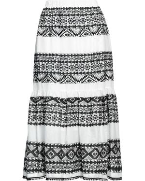Clips Midi Skirt - Gray