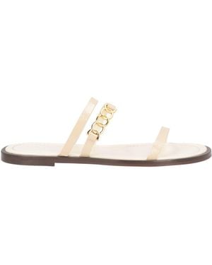 Odissi Sandals Calfskin - White