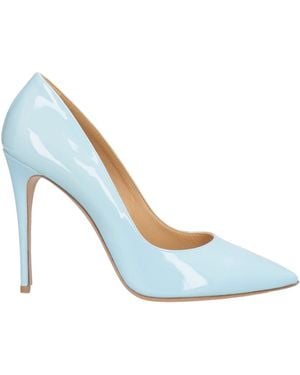 Wo Milano Court Shoes Leather - Blue