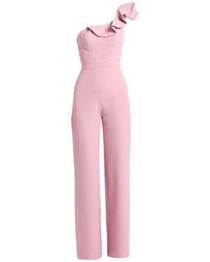 SILENCE LIMITED Antique Rose Jumpsuit Pes, Elastane - Pink