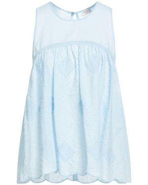Rebel Queen Sky Top Cotton - Blue