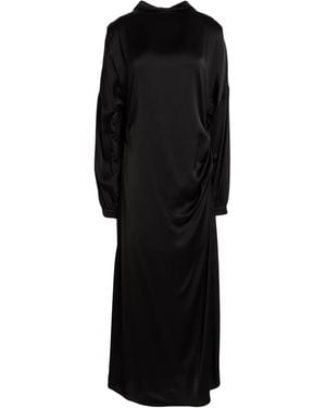 Ottod'Ame Maxi Dress Viscose - Black