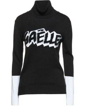 Gaelle Paris Turtleneck Merino Wool, Acrylic - Black