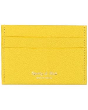 Sporty & Rich Cardholder Leather - Yellow