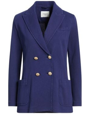 Circolo 1901 Blazer Cotton, Elastane - Blue