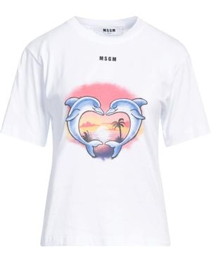MSGM T-shirt - Bianco