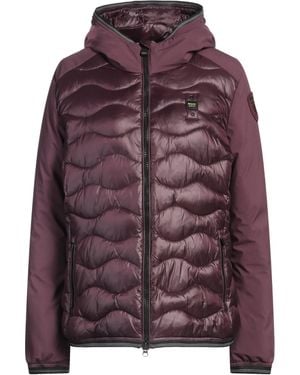 Blauer Puffer - Purple
