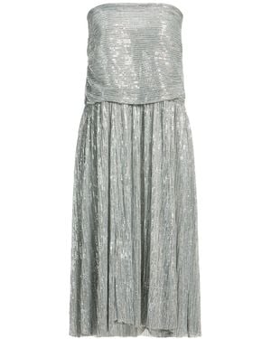 Sabina Musayev Midi Dress Polyester - Gray