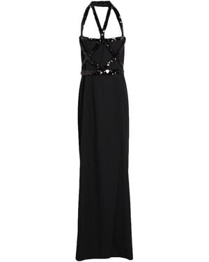 Stefano De Lellis Maxi Dress Pes, Elastane - Black