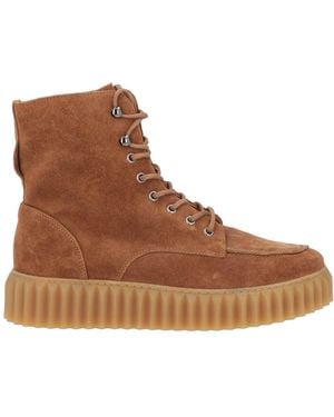 Voile Blanche Ankle Boots Leather - Brown