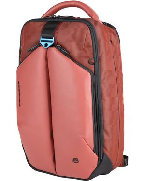 Piquadro Backpack Desserto, Recycled Polyester - Pink