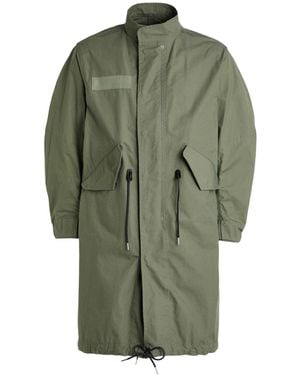 Sacai Jacke, Mantel & Trenchcoat - Grün