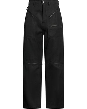 Rick Owens Pants Cotton - Black