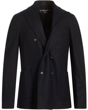 Circolo 1901 Blazer Virgin Wool, Cashmere - Black