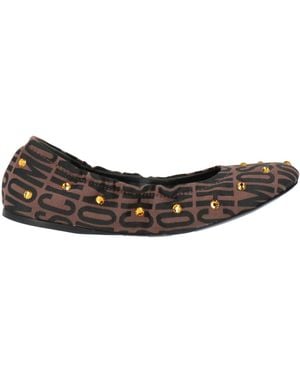 Moschino Ballet Flats - Brown
