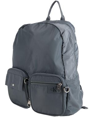 Calvin Klein Backpack Textile Fibers - Gray