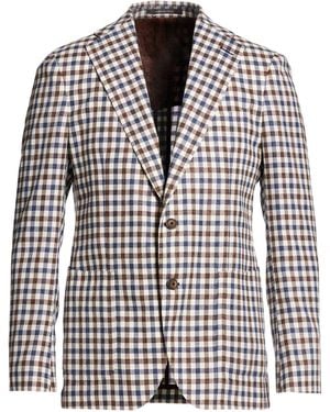 Tagliatore Blazer Virgin Wool, Silk - White