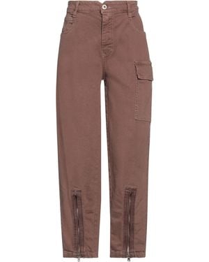 Please Jeans Cotton, Elastane - Brown