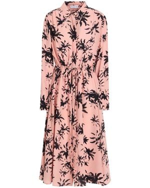 Attic And Barn Midi Dress - Red