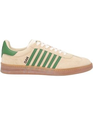 DSquared² Sneakers Leather, Textile Fibers - Green