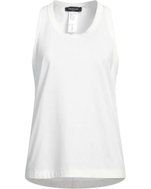 Fabiana Filippi Ivory Top Cotton, Viscose - White