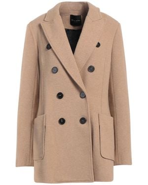 Roberto Collina Camel Coat Wool, Nylon - Natural