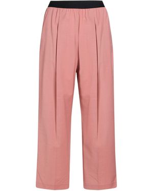 Department 5 Trousers Polyester, Virgin Wool, Elastane - Red