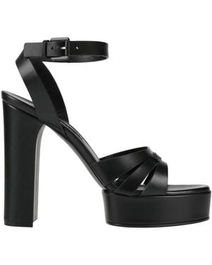Casadei Sandals Leather - Black