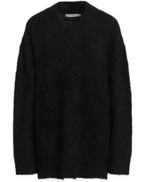Oval Square Pullover - Schwarz