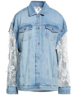 Liu Jo Denim Outerwear Cotton, Polyester - Blue