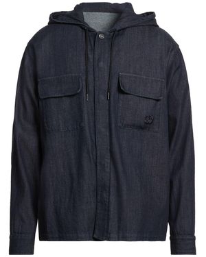 Giorgio Armani Denim Outerwear Cotton - Blue
