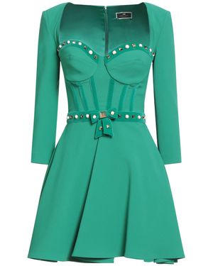 Elisabetta Franchi Mini Dress - Green