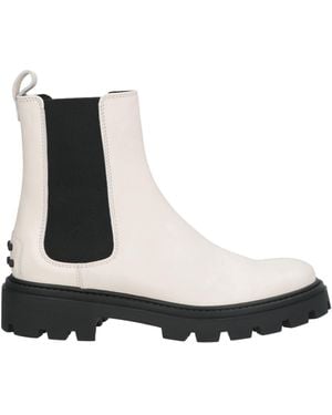Tod's Botines de caña alta - Blanco