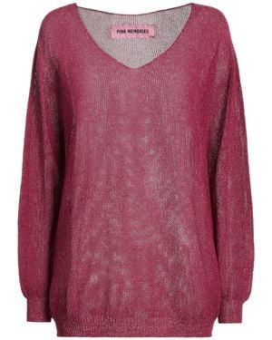 Pink Memories Pullover - Rouge