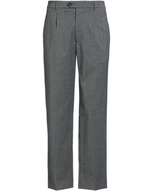Amaranto Trousers Polyester, Virgin Wool, Elastane, Viscose - Grey