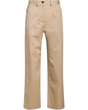 Massimo Alba Trouser - Natural