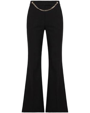Gaelle Paris Pants Rayon, Polyamide, Elastane - Black