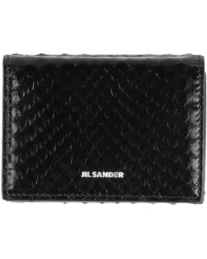 Jil Sander Billetera - Negro
