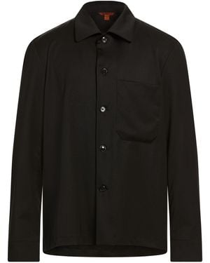Barena Shirt Virgin Wool, Elastane - Black