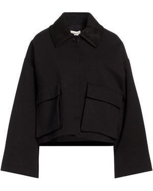 MEIMEIJ Jacket Viscose, Polyamide, Elastane - Black
