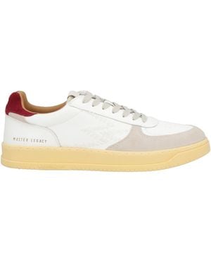 Moaconcept Light Trainers Leather, Textile Fibres - White