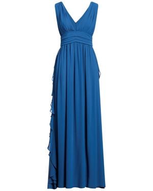 RUE DU BAC Maxi Dress Polyester - Blue
