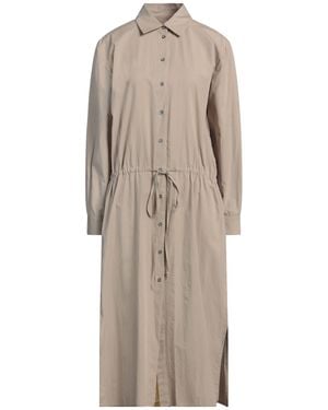 Ice Play Midi Dress Cotton - Natural