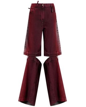 The Attico Jeans - Red