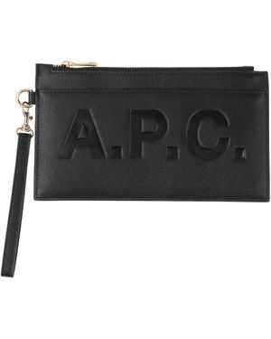 A.P.C. Portadocumenti - Nero