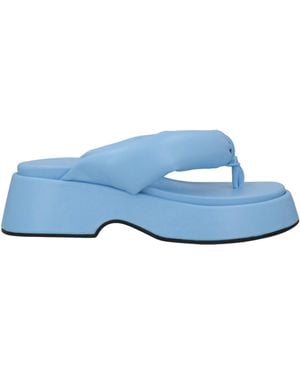 Ganni Tongs - Bleu