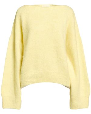 SOLOTRE Sweater Alpaca Wool, Polyamide, Wool - Yellow