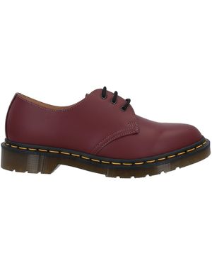 Dr. Martens Lace-Up Shoes Leather - Purple