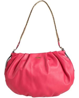 Moschino Shoulder Bag Leather - Pink