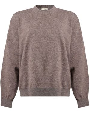 Rohe Sweater Merino Wool, Cashmere, Elastane - Brown